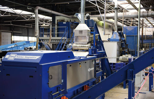 Abscheider für Abfallprodukte - BAKKER MAGNETICS - Wirbelstrom / für die Recyclingindustrie / selbstreinigend
