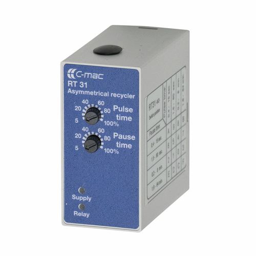 Elektronisches Zeitrelais - RT31 series - COMADAN - Multifunktion / mit Gehäuse / asymmetrisch