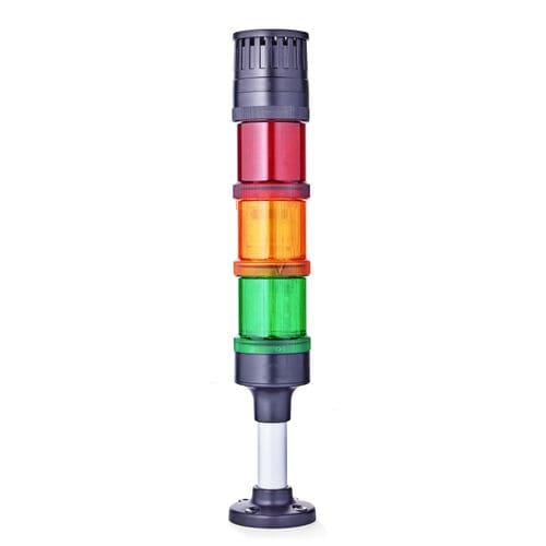 LED-Signalsäule - Eco-Modul 60 - Auer Signal GmbH - mit Glühlampe / Blitz / Permanent