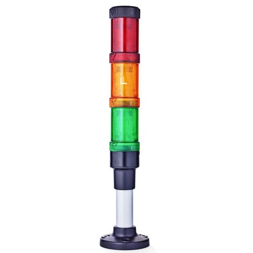 LED-Signalsäule - Eco-Modul 40 - Auer Signal GmbH - mit Glühlampe / Blitz / Permanent