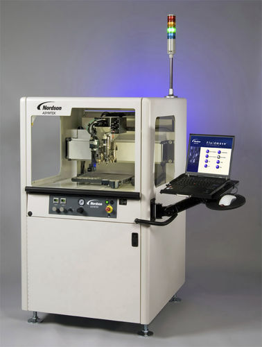 Dosiergerät für Flüssigkeiten - S-820 series - Nordson ASYMTEK - volumetrisch / für die Elektronik