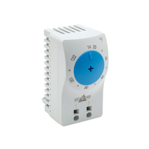 Mechanischer Thermostat - KTS 111  - STEGO - regelbar / NO / für DIN-Schiene