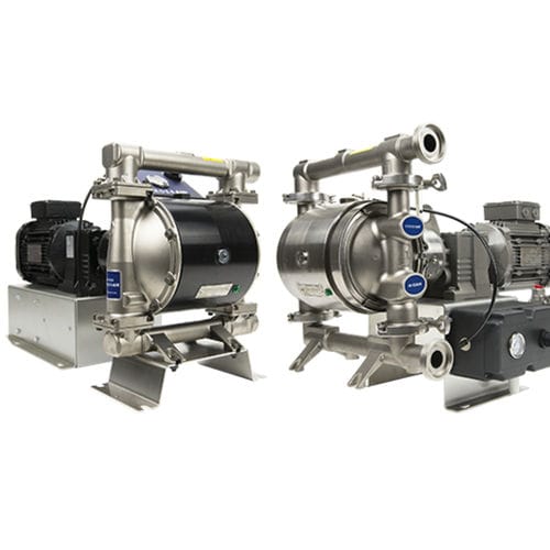 Doppelmembranpumpe - Verderair EODD - Verder Liquids - für Chemikalien / elektrisch / Industrie