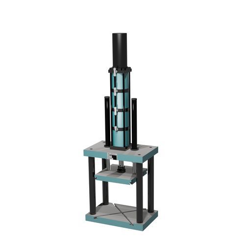 Druckluftpresse - DAP 1700-80 - mäder Pressen - Form / Kniehebel / Kolben
