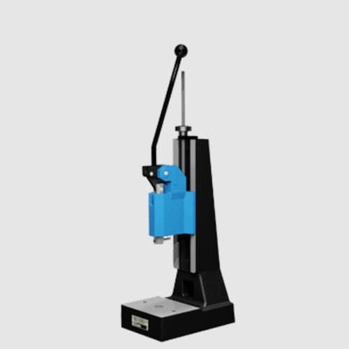 Handbediente Presse - CL 750 K blue - mäder Pressen - Form / Kolben / Kniehebel
