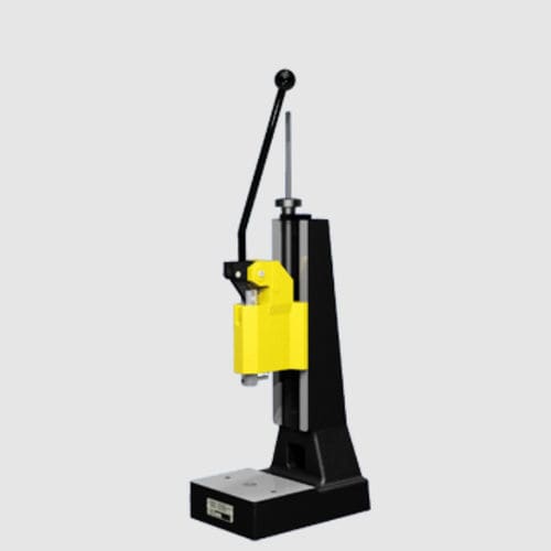 Handbediente Presse - CL 750 K yellow - mäder Pressen - Form / Kolben / Kniehebel