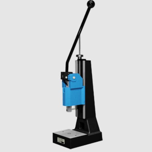 Handbediente Presse - CL 1200 K blue - mäder Pressen - Form / Kolben / Kniehebel
