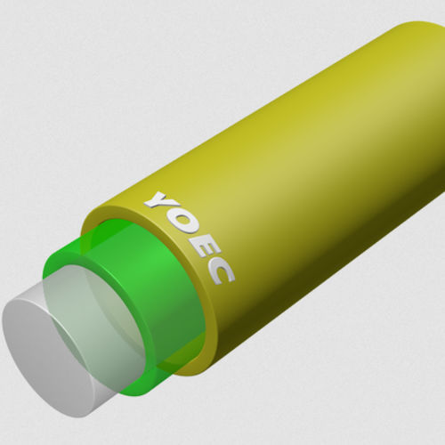 Polyimid-Faser - HT series - Yangtze Optical Electronic Company Ltd. - Glas / Metall / Quarzglas