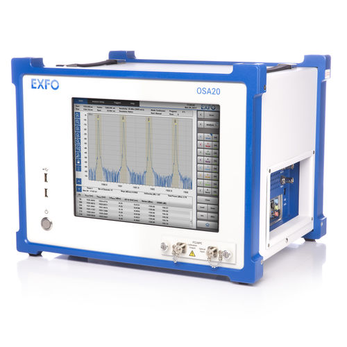 Spektrumanalysator - OSA20 - EXFO - Wellenlänge / Benchtop / optisch