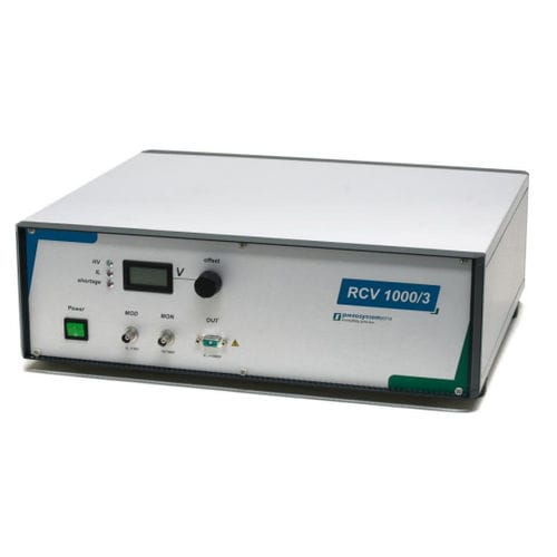 Schaltverstärker - RCV 1000/3 - piezosystem jena GmbH - analog / Hochspannung / Benchtop