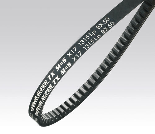 Verzahnter Treibriemen - SUPER TX - Optibelt - Gummi / für Riemenscheiben / flankenoffen