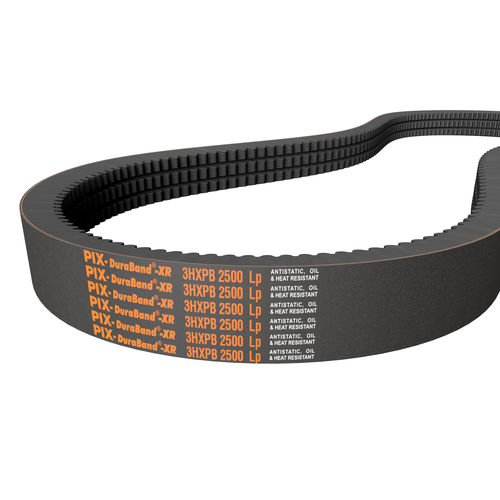 Kraftband-Treibriemen - PIX-DuraBand&reg;-XR - PIX Transmissions Limited - mit Zahnung / V-förmig / Gummi