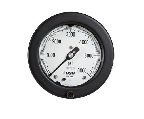 Absolutes Manometer - SOLFRUNT 1903 - AMETEK Pressure - Relativdruck / mit Zifferblatt-Anzeige / für rückseitigen Einbau