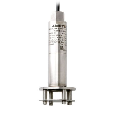 Tauchfester Niveautransmitter - 575P - AMETEK Pressure - hydrostatisch / für Flüssigkeiten / 4-20 mA