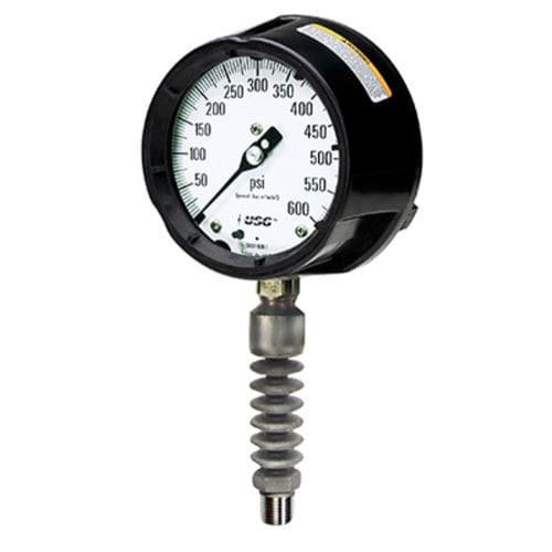 Manometer mit Zifferblatt-Anzeige - Sta-Kool - U.S. GAUGE - NPT 1/2 / Rohrfeder / Prozess