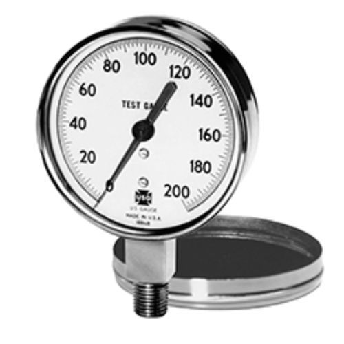Absolutes Manometer - SOLFRUNT 1409  - AMETEK Pressure - mit Zifferblatt-Anzeige / Gewinde / Messing