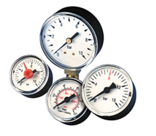 Absolutes Manometer - 915 - AMETEK Pressure - analog / Gewinde / Messing