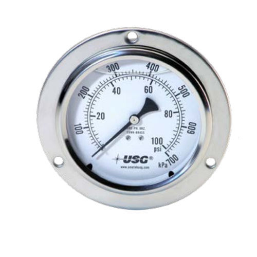 Absolutes Manometer - 656 - AMETEK Pressure - mit Zifferblatt-Anzeige / Gewinde / Flansch