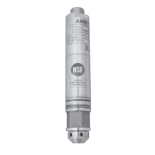 Hydrostatischer Niveautransmitter - 575 NSF - AMETEK Pressure - für Flüssigkeiten / 4-20 mA / CAN