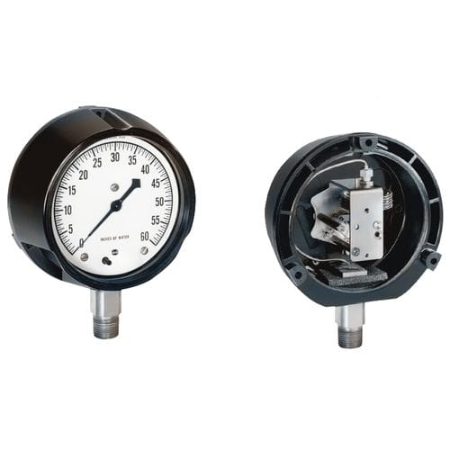Absolutes Manometer - SOLFRUNT 1929  - AMETEK Pressure - Relativdruck / mit Zifferblatt-Anzeige / Gewinde