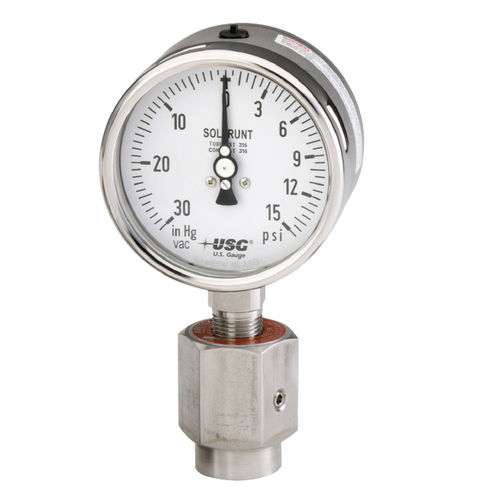 Absolutes Manometer - 659 - AMETEK Pressure - analog / für Schalttafelmontage / Edelstahl