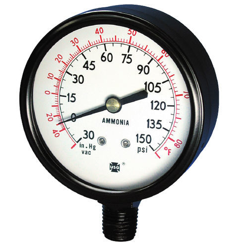 Absolutes Manometer - 1706 - AMETEK Pressure - analog / Gewinde / Edelstahl