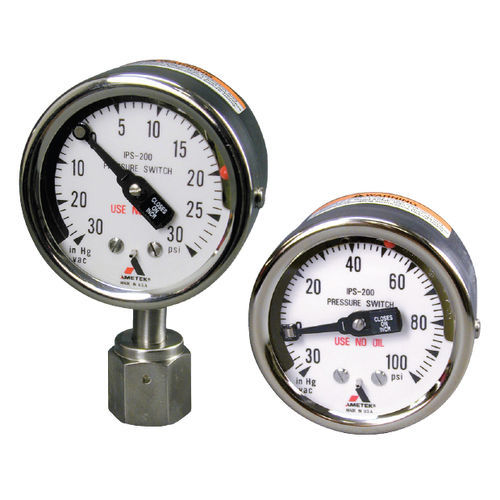 Absolutes Manometer - IPS 300 - AMETEK Pressure - analog / Edelstahl / Rohrfeder