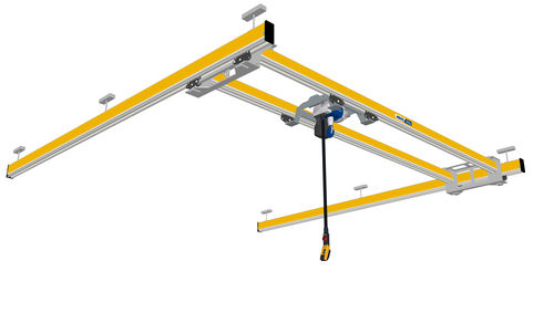 Zweiträger-Laufkran - ZHB-X - ABUS Kransysteme GmbH - hängend