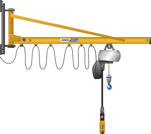 Wandschwenkkran - LW - ABUS Kransysteme GmbH - 180° / für Hubanwendungen