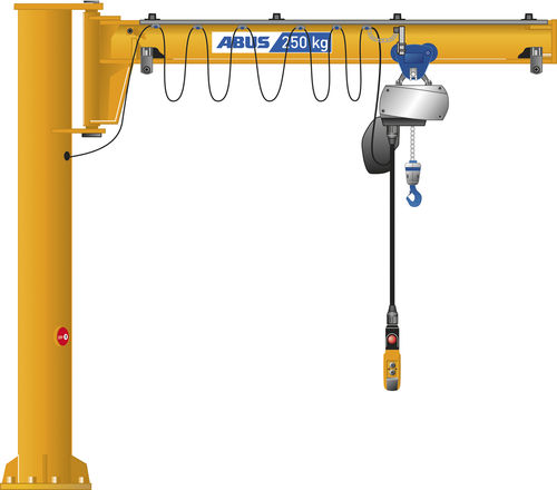 Säulenschwenkkran - LSX - ABUS Kransysteme GmbH - 270° / für Hubanwendungen