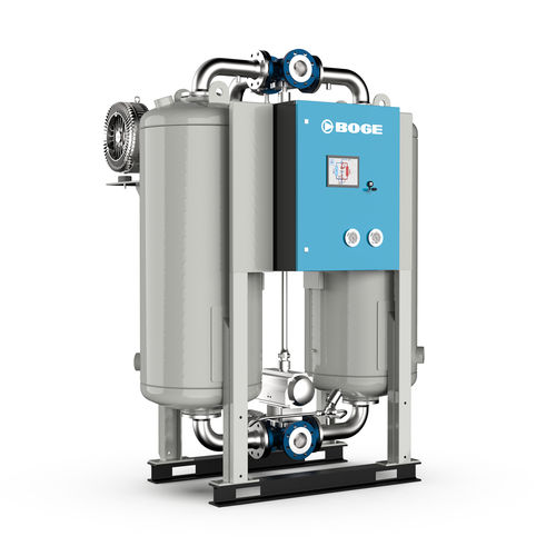 Drucklufttrockner durch Adsorption - DAV series - BOGE - Außenwärme / mit großen Abmessungen