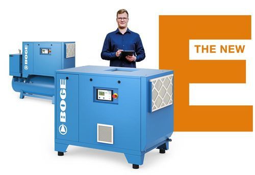 Luftkompressoraggregat - E series - BOGE - Schrauben / mehrstufig / stationär
