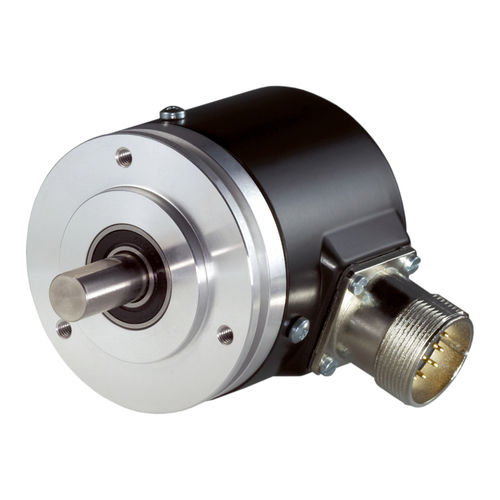 Absoluter Drehgeber - AS580 - W+S Meßsysteme GmbH - 16-Bit / Hohlwelle / Singleturn
