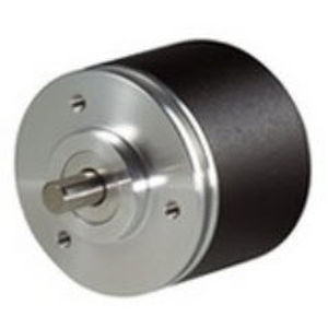 Inkrementaler Drehgeber - IS410 - W+S Meßsysteme GmbH - mit Vollwelle / Synchroflansch / RS-422