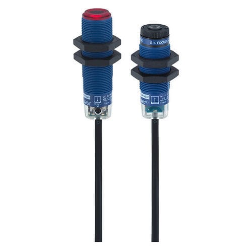 Optoelektronischer Sensor / Einweg - XUBLANCNL2 - Telemecanique Sensors - zylindrisch / Laser