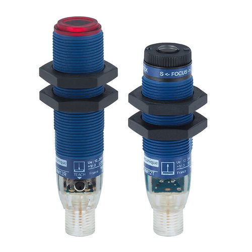 Optoelektronischer Sensor / Einweg - XUBLANCNM12 - Telemecanique Sensors - zylindrisch / Laser