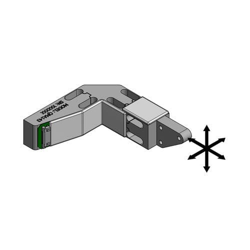 Biegestab-Wägezelle - QMA143 - FUTEK Advanced Sensor Technology, Inc. - Balkentyp / 3-Achs / kundenspezifisch