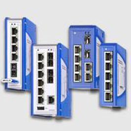 Ethernet-Switch / unmanaged - SPIDER III series - HIRSCHMANN - 8 Ports / Gigabit-Ethernet / für DIN-Schiene