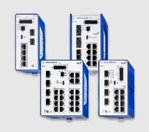 Ethernet-Switch / managed - BOBCAT  - HIRSCHMANN - 24 Ports / Gigabit / mit Gehäuse
