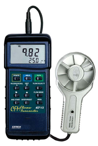 Flügelrad-Anemometer - 407113   - Extech - digital / tragbar