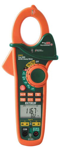 Digitale Strommesszange - EX623 - Extech - tragbar / 600 V / 400 A