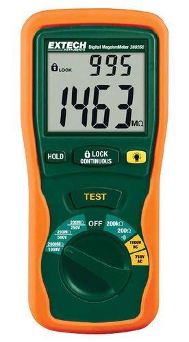 Analoges Megohmmeter - 380260 - Extech - tragbar