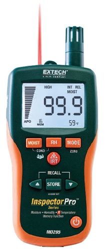 Feuchtigkeitsmessgerät für Getreide - MO295 - Extech - Baumaterial / zerstörungsfrei / Handgerät