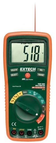 Digitales Multimeter - EX470 - Extech - tragbar / 1000 V / 20 A