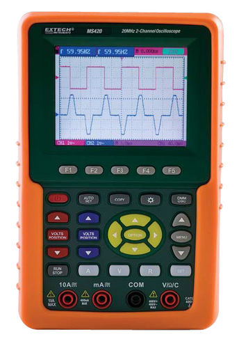 Digitales Oszilloskop - MS420 - Extech - tragbar / Mehrweg