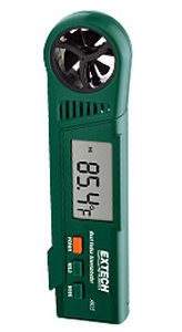 Flügelrad-Anemometer - AN25 - Extech - Hygrometer / mit mehreren Sonden / tragbar