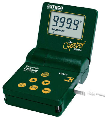 Temperaturkalibrator - 433201   - Extech - für Thermoelement / tragbar