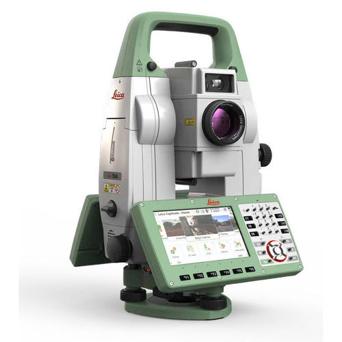 Totalstation mit Reflektor - Leica Geosystems