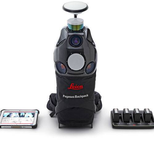 Rücken-Kartographiesystem - Pegasus - Leica Geosystems - Sensor / mobil