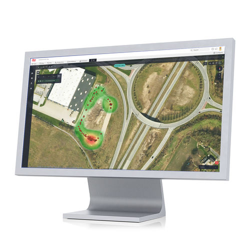 Softwaremodul für Sicherheitsbewusstsein - ConX - Leica Geosystems - Tracking / Für Armaturenbrett / Konnektivität